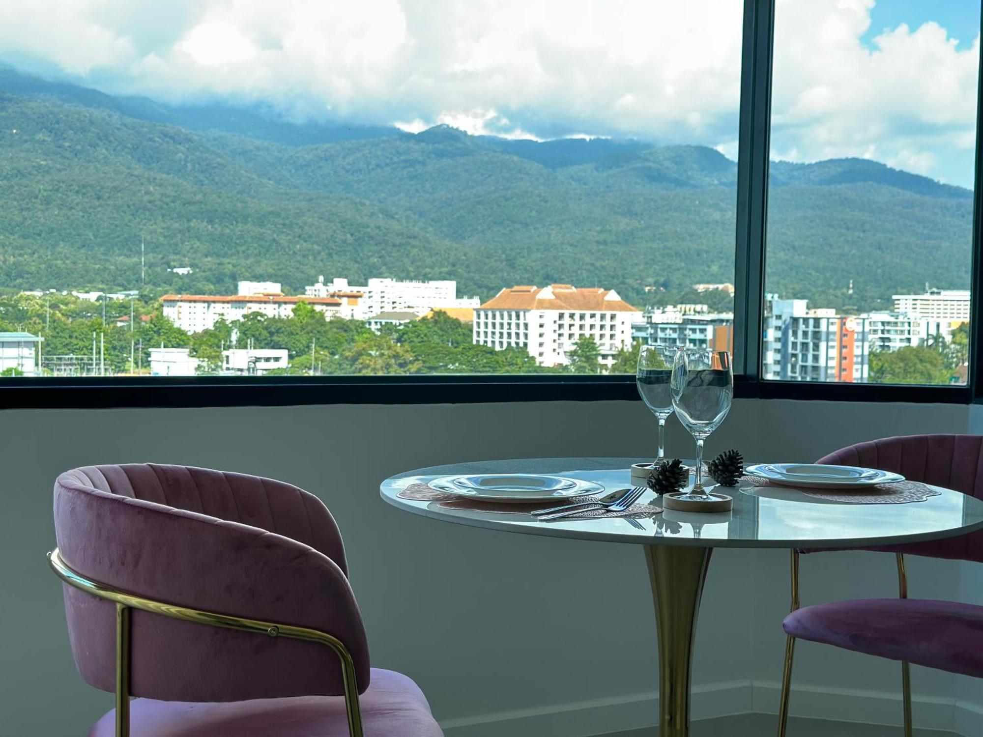 Mountain & City View Panorama At Nimman Chiang Mai Eksteriør bilde